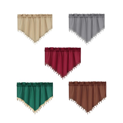 Rideau court triangulaire - , pour
