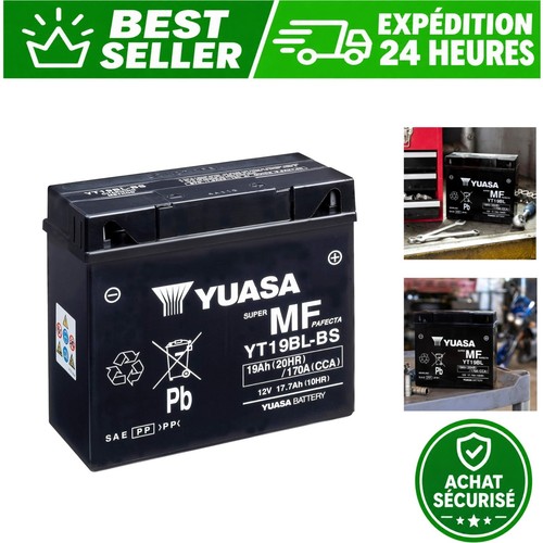 Yuasa yt19bl batterie moto - yuasa, yt19bl-bs
