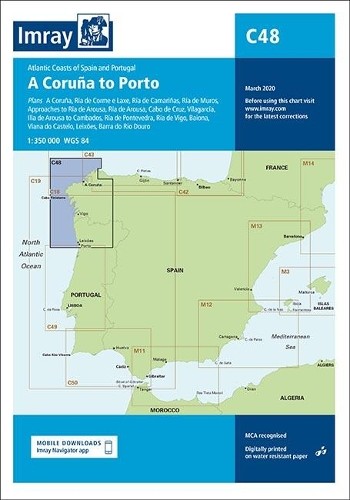 Imray series c48 coruna to - imray,
