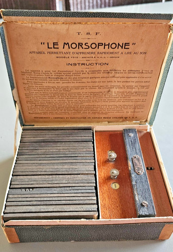 Morsophone appareil pour - morsophone,