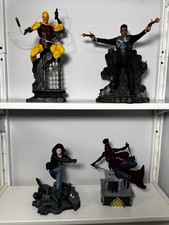 Diamond Select Marvel Gallery Lot Of 4 Figures Statues Daredevil Punisher