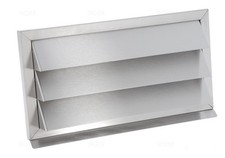 Clapet de facade inox hotte