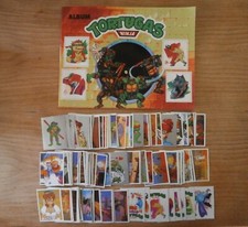 TORTUGAS NINJA (TMNT) Empty Album + Full Set Image - Peru Reissue (No Panini)