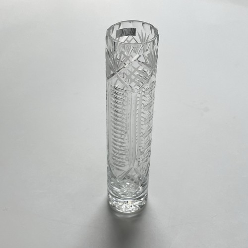 Ancien vase soliflore cristal - ancien,