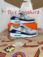 Baskets Nike Air Max 90 Glacier Blue Pure Platinum Comfort pour homme FN6958-001