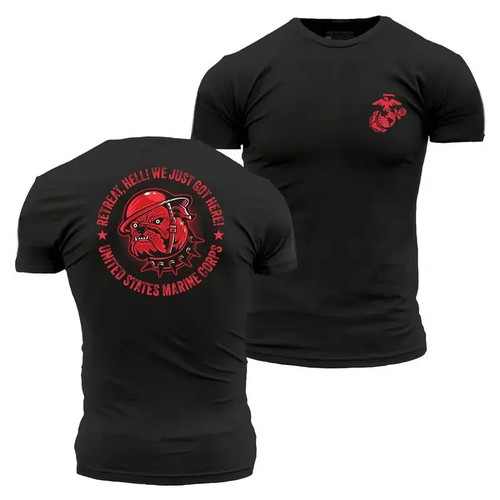 Marine corps bulldog t - corps,