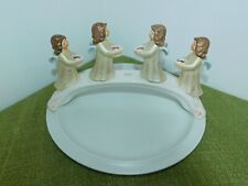 Goebel Angel Bridge with Plate! advent! de Fête! christmas