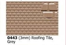 Slaters 0443 0.5mm x 300 x 174mm Toiture Tuiles 3mm Gris Plastikard Feuille
