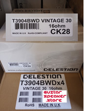 Celestion Vintage 30 16ohm - Now Made in UK (open box) - 12 inch 60W Guitar s...