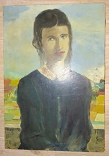 Huile sur toile ancienne –