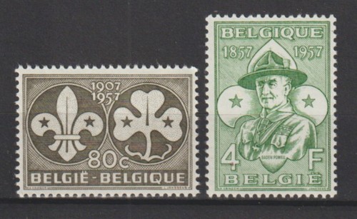 Belgium 1957 cob - -,