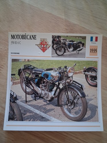 Motobécane 350 r4c 1935 - r4c, fiche