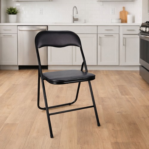 Chaise pliante rembourrage - , en