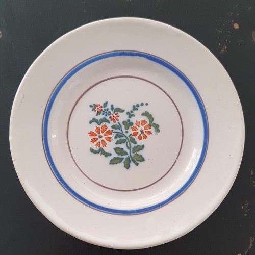Assiette faïence blanche - assiette, en