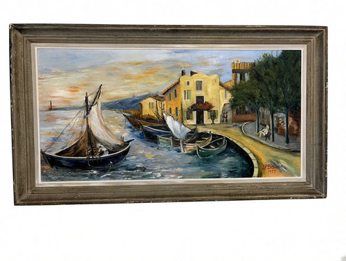 Tableau ancien pierre bisiaux - ancien,