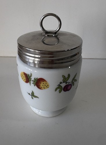 Ancien pot porcelaine inox - ancien,
