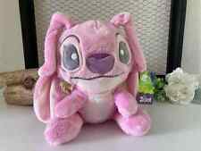 4 ⚜️ Lilo And Stitch Disney Pink Angel Plush Stuffed Animal Height 25cm New