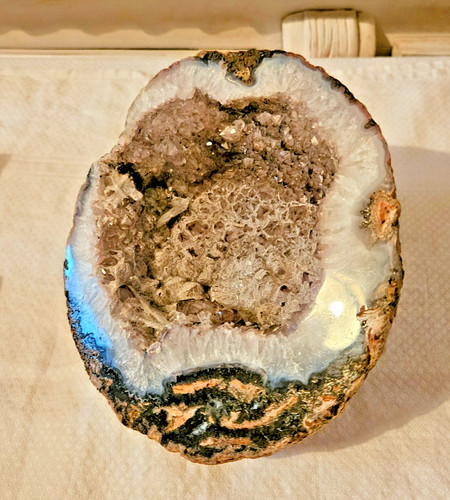 Geode quartz agate - quartz, d