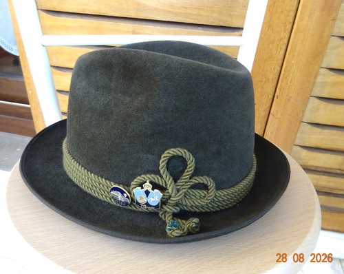 Chapeau autrichien feutre - autrichien,