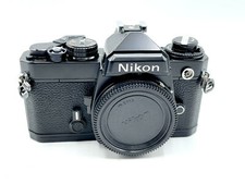 Black Nikon FE SLR film camera body; no lens - Rare Beauty, Very Nice!