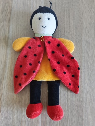 Doudou coccinelle peluche - doudou,