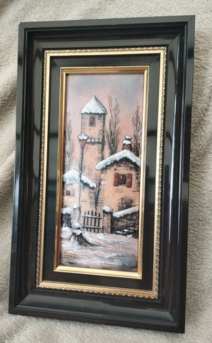 Tableau émaux limoges - limoges, sur