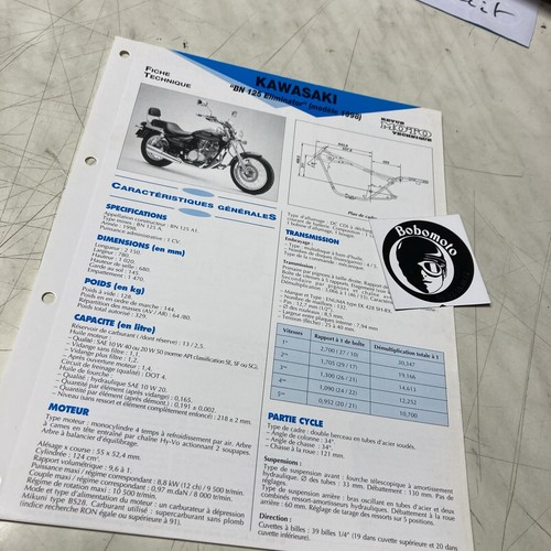 Kawasaki bn125 eliminator - bn125, bn