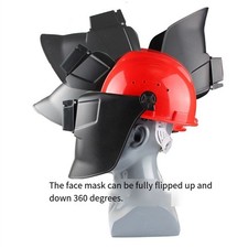 Casque à souder avec lentille