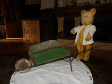 Ancienne brouette,jouet ancien,accessoire Ours, Poupée,décoration,1950