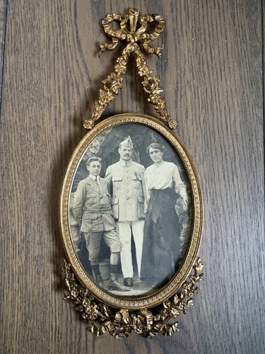 Cadre ancien photo - cadre, bronze
