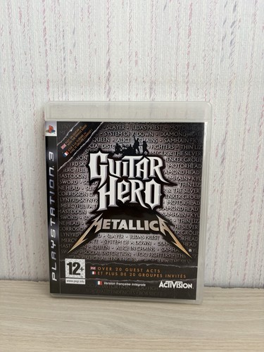 Guitar hero metallica ps3 jeu - metallica,