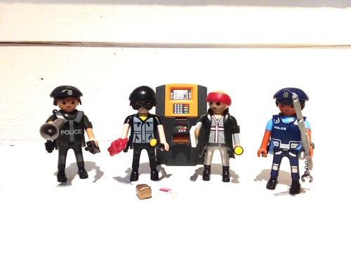 Playmobil lot policiers - playmobil,
