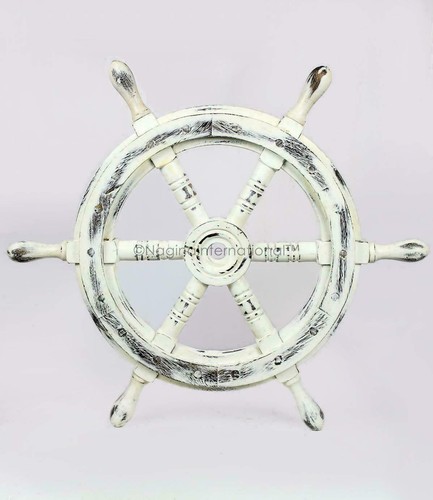 Ancienne roue bateau en - ancienne,