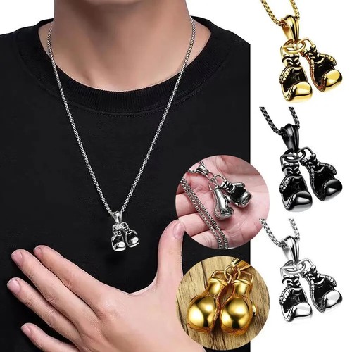 Collier gants boxe - collier,