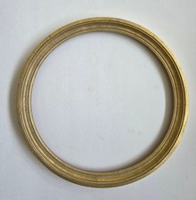 cadre ancien rond en bois
