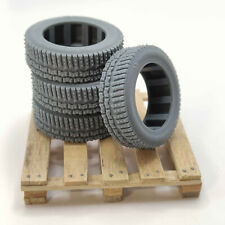 4 resin tires for 1/24 1/18 model (Michelin BR81 snow)