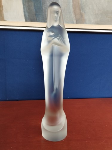 Vierge enfant en - a, verre