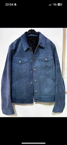 Tom ford veste cuir suède - ford,