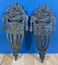 Antique Bronze Art Deco Rose Vase Decorations, Furniture Ornaments