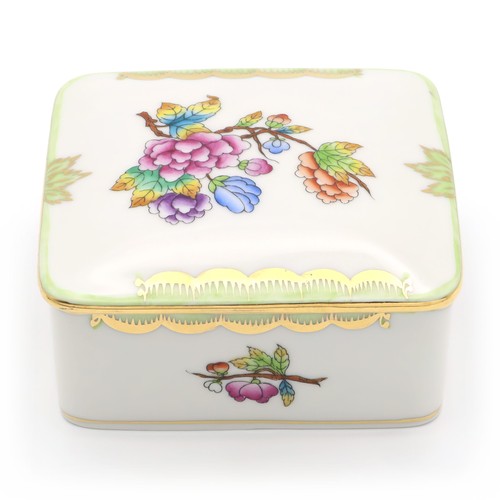 Herend reine victoria boîte - reine,
