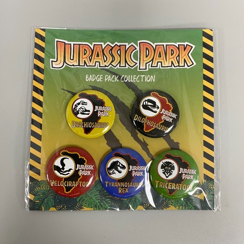 Jurassic park scellé badge - jurassic,