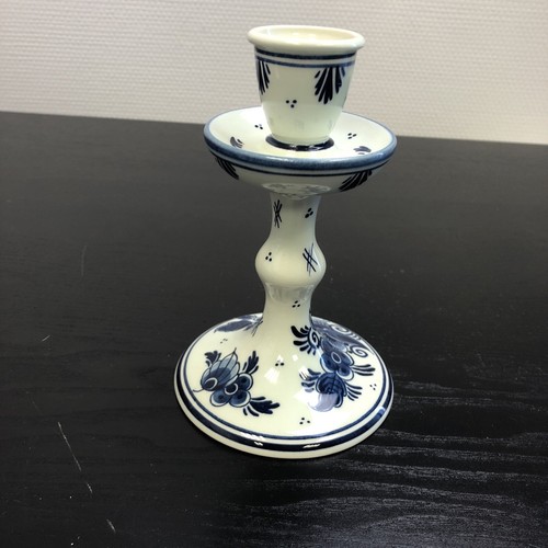 Bougeoir blauw delft handmade - blauw,