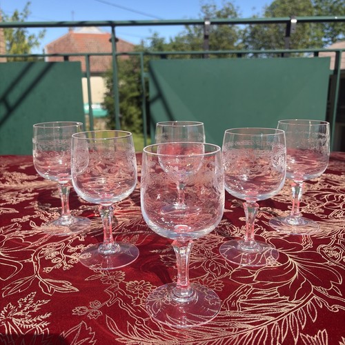 Verres eau cristal - à,