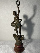 statue bronze art déco