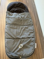 BUGABOO UNIVERSAL FOOTMUFF/COSYTOES FLEECE LINED IN gray