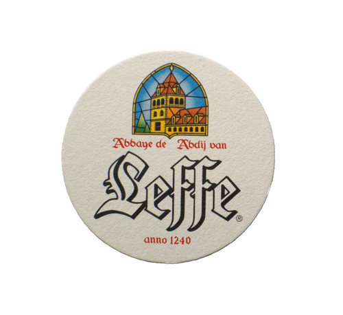 Sous bock bière - leffe, abbaye