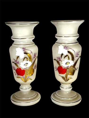 Paire vases anciens - vases, en
