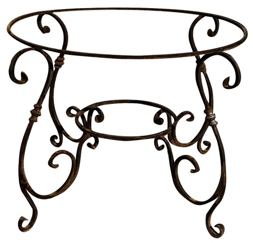 Biscottini base table ronde - ronde, en