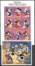 Walt Disney, Minnie - The Gambia - 1KB, 1 Bl. ** MNH