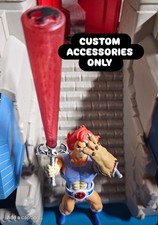 Masters Of The Universe Motu  X Thundercats Lion-o Custom Accessory Set